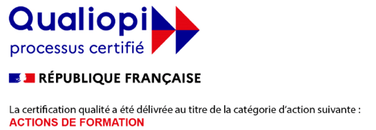 logo QUALIOPI officiel Actions de FORMATION